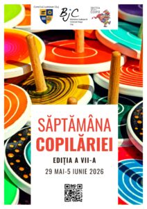 Afișul Săptămânii Copilăriei, ediția a VII-a, la Biblioteca Județeană „Octavian Goga" Cluj, 29 mai – 5 iunie 2026