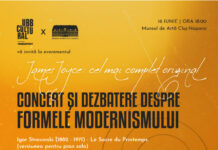 James Joyce, onorat la Cluj