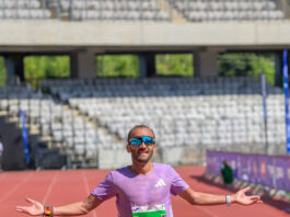 Kenyanul Cyrus Kimaiyo (28:21) și Mekdes Woldu din Franța (32:30), câștigătorii primei ediții tRUNsylvania International 10K