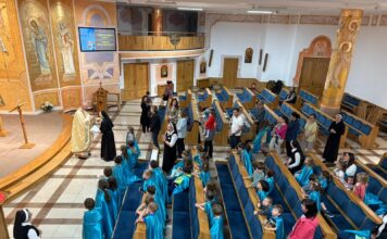 Liturghie festivă de final de an pentru Grădinița Confesională Sfânta Ana